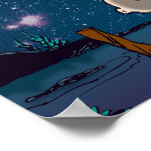 pinda's | Snoopy & Charlie Brown Star Watching Poster (Hoek)