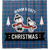 pinda's | Snoopy & Charlie Brown Warm & Cozy Douchegordijn (Voorkant)