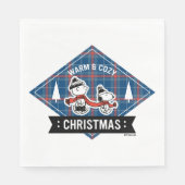 pinda's | Snoopy & Charlie Brown Warm & Cozy Servet (Voorkant)