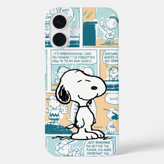 pinda's | Snoopy Comic Pattern Case-Mate iPhone Case (Achterkant)