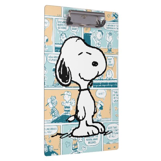 pinda's | Snoopy Comic Pattern Klembord (Rechts)