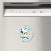 pinda's | Snoopy Comic Pattern Magneet (Insitu (Vaatwasser))