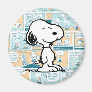 pinda's   Snoopy Comic Pattern Magneet