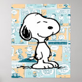 pinda's | Snoopy Comic Pattern Poster (Voorkant)