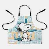 pinda's | Snoopy Comic Pattern Schort (Voorkant)