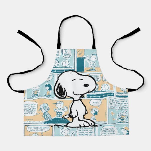 pinda's | Snoopy Comic Pattern Schort (Voorkant)