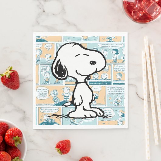 pinda's | Snoopy Comic Pattern Servet (Insitu)