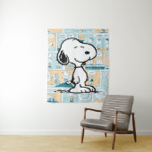 pinda's | Snoopy Comic Pattern Wandkleed (In situ)
