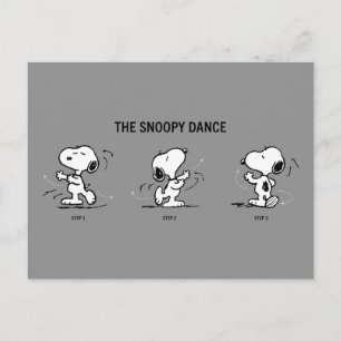 pinda's   Snoopy Dance Briefkaart