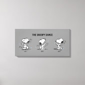 pinda's | Snoopy Dance Canvas Afdruk (Voorkant)