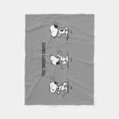 pinda's | Snoopy Dance Fleece Deken (Voorkant)