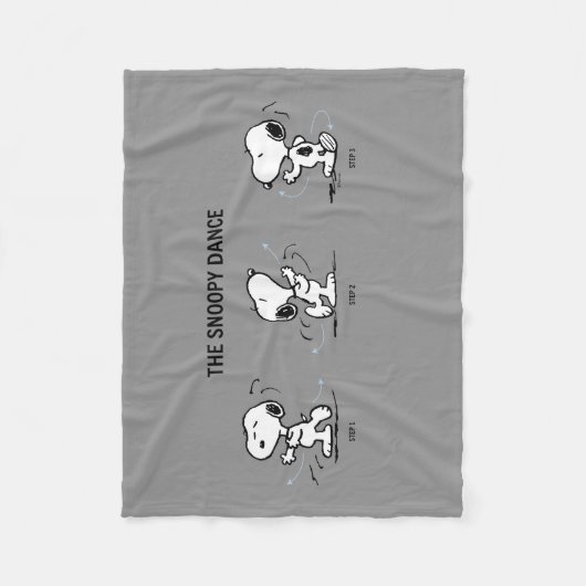 pinda's | Snoopy Dance Fleece Deken (Voorkant)