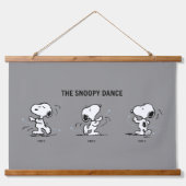 pinda's | Snoopy Dance Hangend Wandkleed (Voorkant)