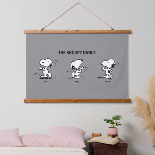 pinda's | Snoopy Dance Hangend Wandkleed (Slaapkamer)