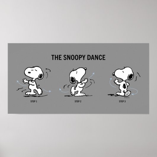 pinda's | Snoopy Dance Poster (Voorkant)