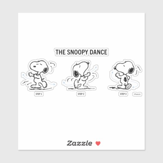 pinda's | Snoopy Dance Sticker (Vel)
