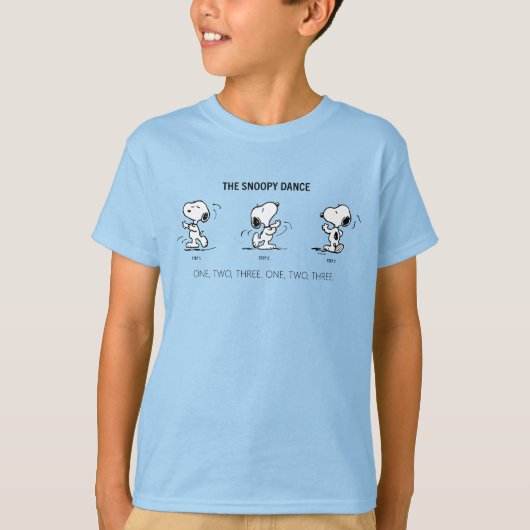 pinda's | Snoopy Dance T-shirt (Voorkant)
