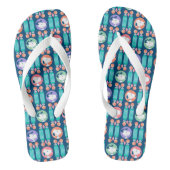 pinda's | Snoopy Dark Blue Deco Dreams Patroon Teenslippers (Voetbed)