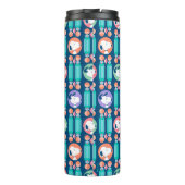 pinda's | Snoopy Dark Blue Deco Dreams Patroon Thermosbeker (Achterkant)