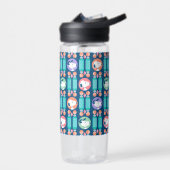 pinda's | Snoopy Dark Blue Deco Dreams Patroon Waterfles (Links)