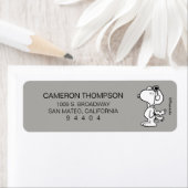 pinda's | Snoopy de Flying Ace BW Etiket (Insitu)