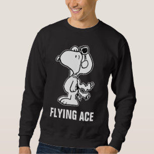 pinda's   Snoopy de Flying Ace BW Trui