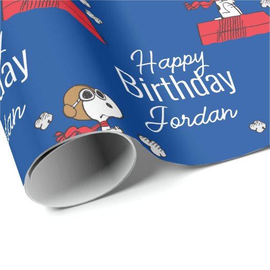 pinda's | Snoopy de Flying Ace Cadeaupapier (Rol Hoek)