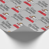 pinda's | Snoopy de Flying Ace Cadeaupapier (Hoek)