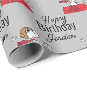 pinda's | Snoopy de Flying Ace Cadeaupapier (Rol Hoek)