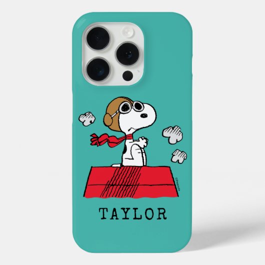 pinda's | Snoopy de Flying Ace Case-Mate iPhone Case (Achterkant)