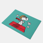 pinda's | Snoopy de Flying Ace Deurmat (Schuin)