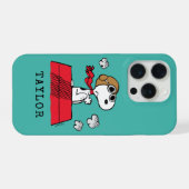 pinda's | Snoopy de Flying Ace iPhone Hoesje (Achterkant horizontaal)