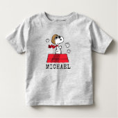 pinda's | Snoopy de Flying Ace Kinder Shirts (Voorkant)