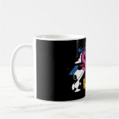 Pinda's Snoopy De Hemel Is De Limiet Afstuderen Koffiemok (Links)