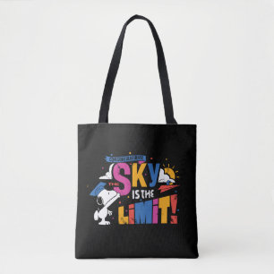 Pinda's Snoopy de Hemel Is de Limiet Afstuderen Tote Bag