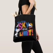 Pinda's Snoopy de Hemel Is de Limiet Afstuderen Tote Bag (Dichtbij)
