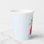 pinda's | Snoopy de vliegende aas met kerst Papieren Bekers (Rechts)