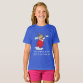 pinda's | Snoopy de vliegende aas met kerst T-shirt (Voorkant volledig)