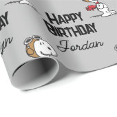 pinda's | Snoopy de vliegende luie Cadeaupapier (Rol Hoek)