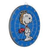 pinda's | Snoopy de vliegende luie Dartbord (Voorkant Links)