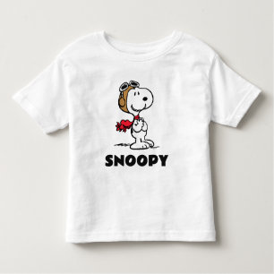 pinda's   Snoopy de vliegende luie Kinder Shirts