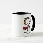 pinda's | Snoopy de vliegende luie Mok (Voorkant rechts)
