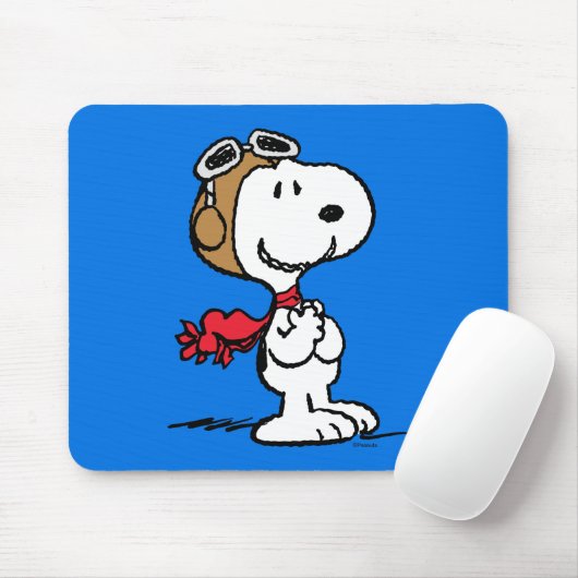 pinda's | Snoopy de vliegende luie Muismat (Met muis)