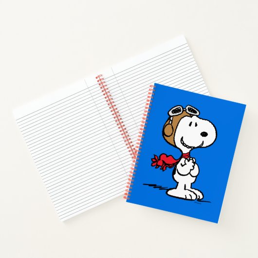 pinda's | Snoopy de vliegende luie Notitieboek (Binnen)