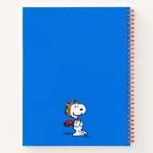 pinda's | Snoopy de vliegende luie Notitieboek (Achterkant)