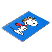 pinda's | Snoopy de vliegende luie Notitieboek (Linkerzijde)
