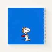 pinda's | Snoopy de vliegende luie Notitieboek (Achterkant)