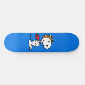 pinda's | Snoopy de vliegende luie Persoonlijk Skateboard (Horizontaal)