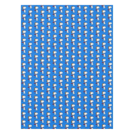 pinda's | Snoopy de vliegende luie Tafelkleed (Voorkant)
