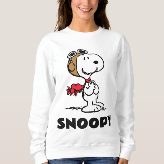 pinda's | Snoopy de vliegende luie Trui (Voorkant)